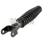 Ammortizzatore posteriore NERO CARBONE Vespa 50, ET3 Primavera, Super, Sprint, GT, Rally, PX, T5