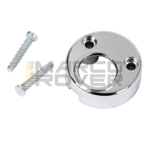 Cover coperchietto CROMATO per blocca sterzo per Vespa 50 Special 125 - APE TMP 50 completo