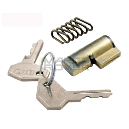 ZADI steering lock for Vespa 50, SS, 90, SS, 125 Primavera, GT, Sprint, Super, 160GS, 180SS, l 31.5 mm, metal key, guide width: 4mm