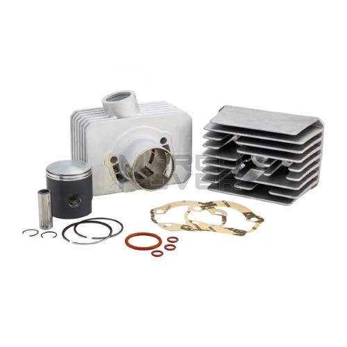 Kit cilindro QUATTRINI M-43, 43x43 per Piaggio CIAO, SI, BRAVO, BOXER - spinotto 12