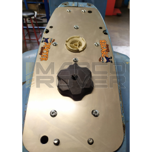 piastra per serbatoio VMC per vespa PK con galleggiante DEXTER RACING