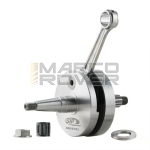 Albero Motore SIP PERFORMANCE , Anticipato , CALETTATO , per Piaggio Vespa Rally 200, PX-PE 200, Lusso, MY, Cosa - corsa 60mm, biella 110, spinotto Ø 16 mm