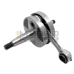 Albero motore PINASCO "COMPETIZIONE" per carter PINASCO, cono Ø 20 volani tondi Vespa 50, 90, 125 ET3 Primavera, PK