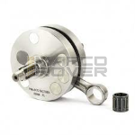 Factory PINASCO splined crankshaft c57 full flywheels, connecting rod 110, shoulders 98