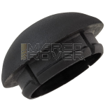 BLACK dust cap drum, front or rear hub for Vespa 50 Special , zipper sp, 125 , 90 SS , 90 R , Rally , PX , Lusso