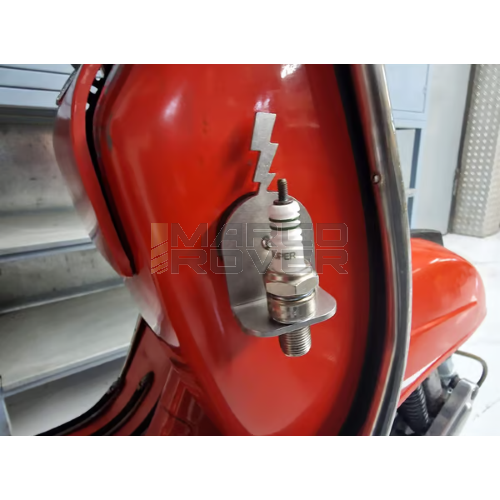 Porta candele "Spark" -MRP- Universale - acciaio inox - magnetico