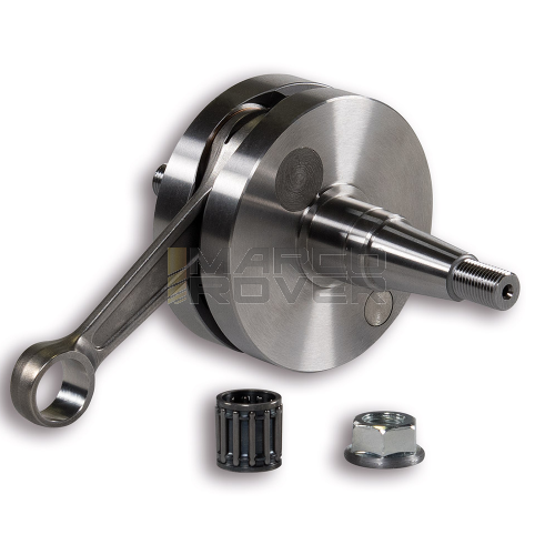 Albero motore MALOSSI spalle piene, cono 20, biella 97, corsa 51, per Vespa 50 Special L N R 125 primavera et3  PK 