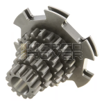 Multiple cluster gear 12-13-17-20 teeth DRT SPITFIRE ROAD 4a short for Vespa PX125, 150, 200E, '98, MY, '11, T5, Cosa