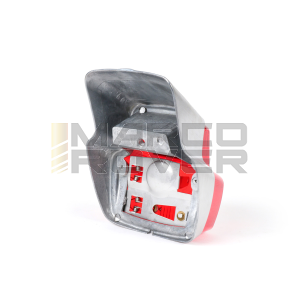 Fanale posteriore -SIEM- metallo, piccolo - non verniciato - Vespa 50S (V5SA1T), V50R (V5A1T), V50 Special (V5A2T), 50SR/Sprinter (V5SS2T), SS50 (V5SS1T), V90 (V9A1T), 90 Racer (V9SS2T), SS90 (V9SS1T), 125 Nuova (VMA1T)