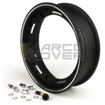 Cerchio in lega tubeless FA Italia "SPORT" 2.50-10 Vespa 50, 125 ET3 Primavera, PK, PX, T5 - nero