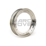 Cerchio ruota -BGM PRO 2.10-10 pollici- Vespa (tipo PX) - Vespa Smallframe V50, 50N, Special, PV, ET3, PK50-125 (S/XL/XL2), Largeframe PX, T5, Sprint, Rally, GT/GTR, LML Star, Deluxe -acciaio inox, lucidato