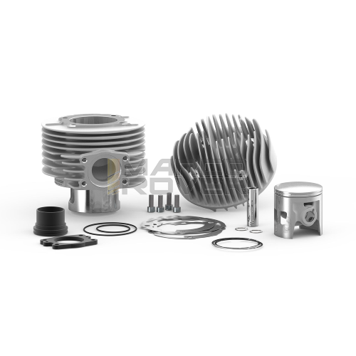 Kit cilindro MALOSSI SPORT 177cc Vespa 125 PX, TS, SPRINT V. in alluminio d.63 corsa 57, con scarico ovale
