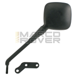 Black square rear view mirror - Left and Right