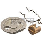 Kit nottolino spingidisco + piatto + molla VESPA PX , PE 200-RALLY 200 - 125 T5 - carterino frizione 