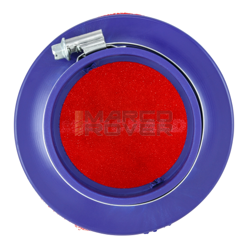 Filtro aria stradale FABBRI RACING Øimbocco=65mm, L=45mm, Øesterno=105mm, colore rosso