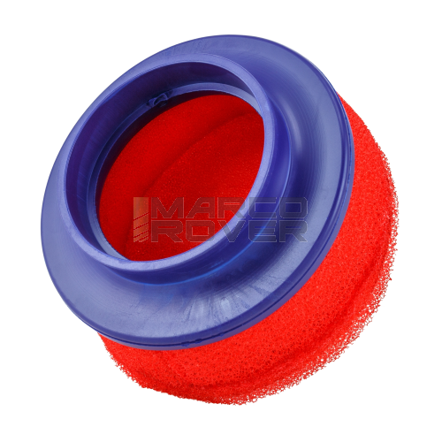 Filtro aria stradale FABBRI RACING Øimbocco=65mm, L=45mm, Øesterno=105mm, colore rosso