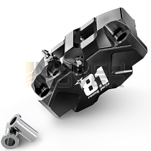 Pinza freno Hurricane 8.1 in Avional CNC, interasse 82mm 