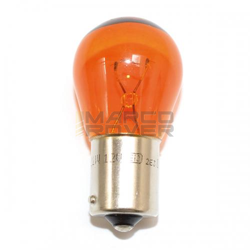 Lampadina 12V 21W BAU15S - ARANCIONE