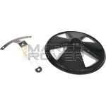 Copricerchio "4 Raggi" per cerchio 10" aperto TOMAS COMPOSITI Vespa 50, Primavera, ET3, PK GT, Sprint, GL, GS, 180 SS, Sprint V, Rally, TS, PX, PE, Lusso, T5, LML - FIBRA DI CARBONIO