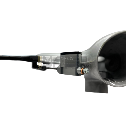 Kit VB-11 pompa freno idraulica e leva frizione OTTOPUNTOUNO Vespa 50 L, N, R - alluminio CNC, Ø 11mm - Black Edition
