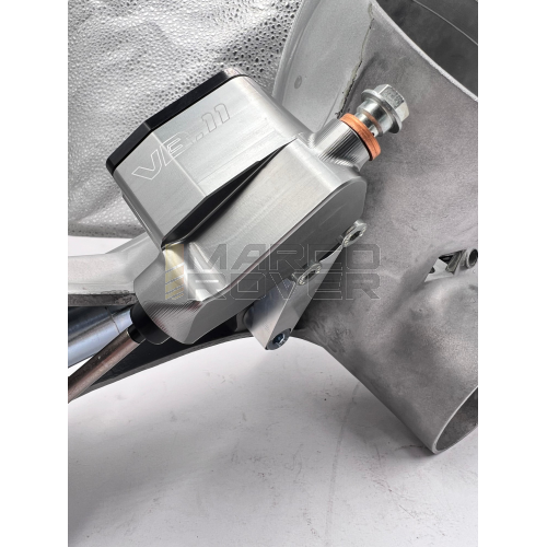 Kit VB-11 pompa freno idraulica e leva frizione OTTOPUNTOUNO Vespa 50 L, N, R - alluminio CNC, Ø 11mm - Black Edition
