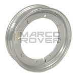 Cerchio in acciaio 2.10-10 scomponibile verniciato grigio metallizzato per conversione modifica da 9" a 10" Vespa 50 Special 3 marce
