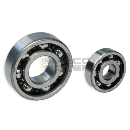 Kit 2 cuscinetti a sfere 20X47X14 C3 TN9 (6204) e 17X47X14 C3 TN9 (6303) MALOSSI
