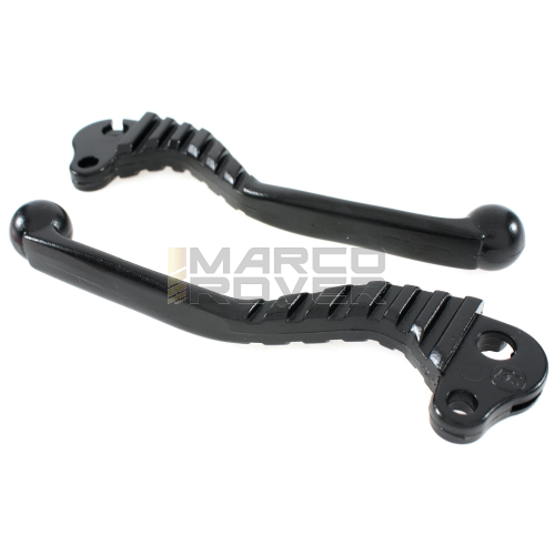 Leve freno e frizione SUPER SPORT - nere - COPPIA per Vespa 