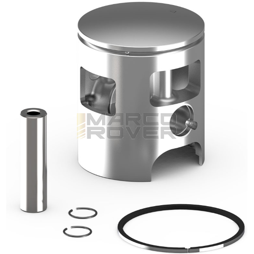 Pistone MALOSSI Ø 47mm, spinotto Ø 12, 1 segmento rettangolare, sel A per Piaggio Ciao, Ciao PX, Si, Bravo, Boxer, Boss, Grillo 50 cc
