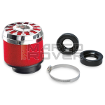 RED FILTER MALOSSI E13 Ã˜ 60 straight air filter for PHBG 15-21, PHBL 20-26 carburetors
