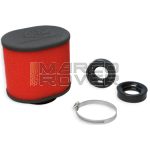 RED FILTER MALOSSI E15 Ã˜ 60 straight air filter for PHBG 15-21, PHBL 20-26 carburetors