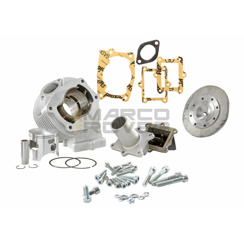 Kit cilindro  QUATTRINI M-200 con  TESTA CANDELA CENTRALE