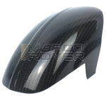Mudguard " RACE " TOMAS COMPOSITI carbon fiber for Vespa with ZIP ET2 QUARTZ fork