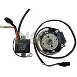 Accensione elettronica PVL VARIABILE cono 20mm, rotore interno , anticipo variabile 13° , per motori raffreddati a liquido ,  Vespa Smallframe