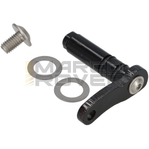 Selettore marce FRT CNC doppio o-ring con maglia rinforzata Racing per Vespa 50, 90, 125 Primavera, ET3 - camma tonda