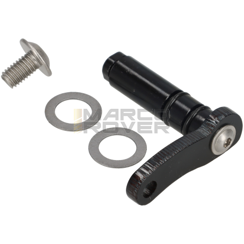 Selettore marce FRT CNC doppio o-ring con maglia rinforzata Racing per Vespa 50, 90, 125 Primavera, ET3 - camma tonda