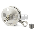 Factory PINASCO splined crankshaft c60 full flywheels, connecting rod 110, shoulders 98