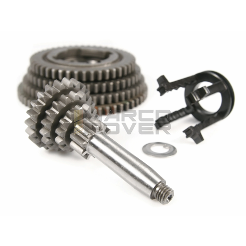 kit cambio completo vespa 50 125  et3 ecc modifica da 3 a 4 marce 