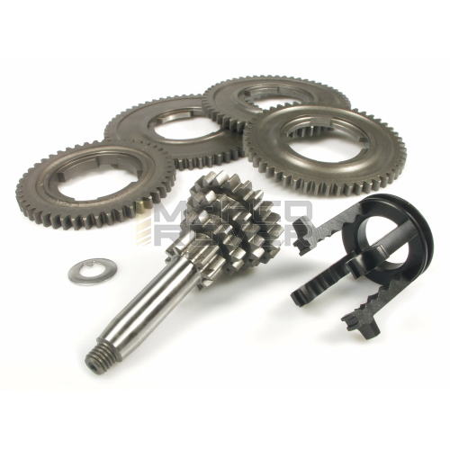 kit cambio completo vespa 50 125  et3 ecc modifica da 3 a 4 marce 