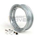Cerchio in lega tubeless FA Italia "SPORT" 2.50-10 Vespa 50, 125 ET3 Primavera, PK, PX, T5 - grigio metallizzato