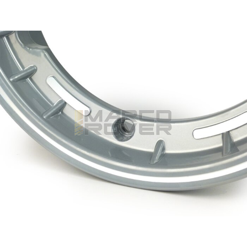 Cerchio in lega tubeless FA Italia "SPORT" 2.50-10 Vespa 50, 125 ET3 Primavera, PK, PX, T5 - grigio metallizzato