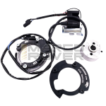 Accensione Elettronica PVL , Cono 20 mm, Rotore Interno, Anticipo Fisso, Per Motori Raffreddati A Liquido , Con Piastra per Piaggio Vespa 50 Special , N , L , R , 90 SS , 125 Primavera , ET3 , PK