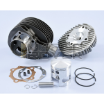 KIT CILINDRO POLINI 208cc VESPA 200 PX IN GHISA D.68 CORSA 57mm