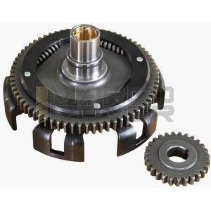 Rapporti CAMPANA 24-72 MARCO ROVER rinforzata per Vespa 50, 90, 125 ET3 Primavera, PK - denti dritti 
