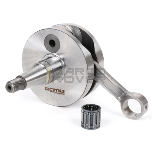 Albero motore -BGM Pro RACING spalle piene- corsa 54mm, biella 105mm Vespa PK125 XL2, PK125 ETS (cono Ø 24mm)