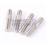 Kit 4 Prigionieri M 7 x 40 per Vespa Smallframe corsa corta standard "maggiorata" 43 , 45 , 47 mm acciaio inox