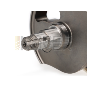 Albero motore - BGM Original Standard a valvola rotante - corsa 51 , spalle 97 , cono Ø 19 mm per Vespa 50 , 90 , 125 , ET3 , Primavera