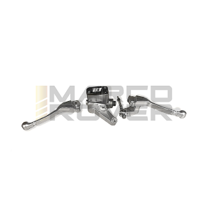 Kit pompa 8.1 ottopuntouno VB-11 freno idraulica e leva frizione OTTOPUNTOUNO  Vespa PK - alluminio CNC, Ø 11mm - Silver