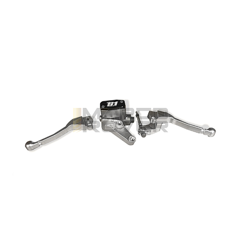 Kit pompa 8.1 ottopuntouno VB-11 freno idraulica e leva frizione OTTOPUNTOUNO  Vespa PK - alluminio CNC, Ø 11mm - Silver