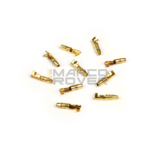 Faston capocorda rotondo cilindrico a tubo MASCHIO, in ottone.Misure: D esterno=3,80 mm A= 13 mm B=9 mm.